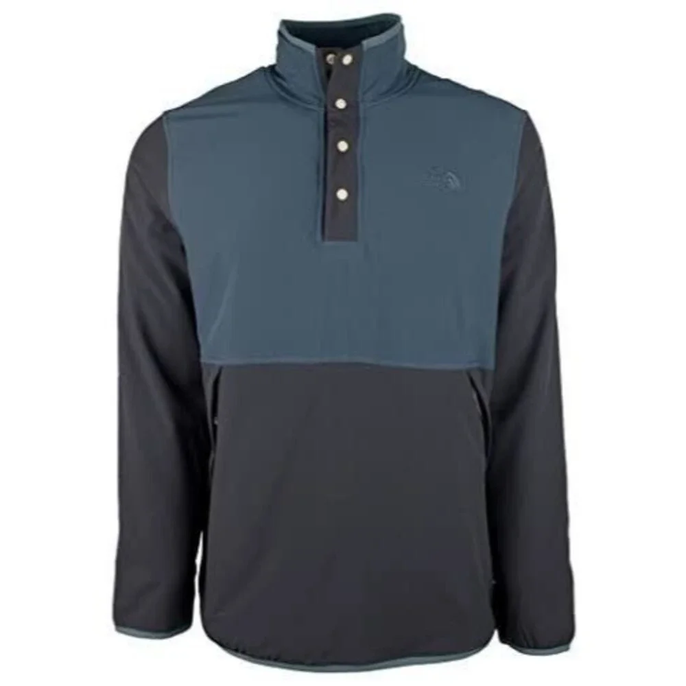 The North Face Men's Mountain Sweatshirt Pullover Blue Wing Teal Large